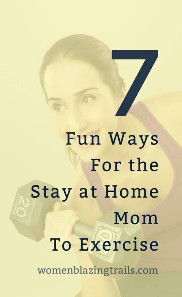 woman exercising-7 simple tips to exercise at home as a busy mom