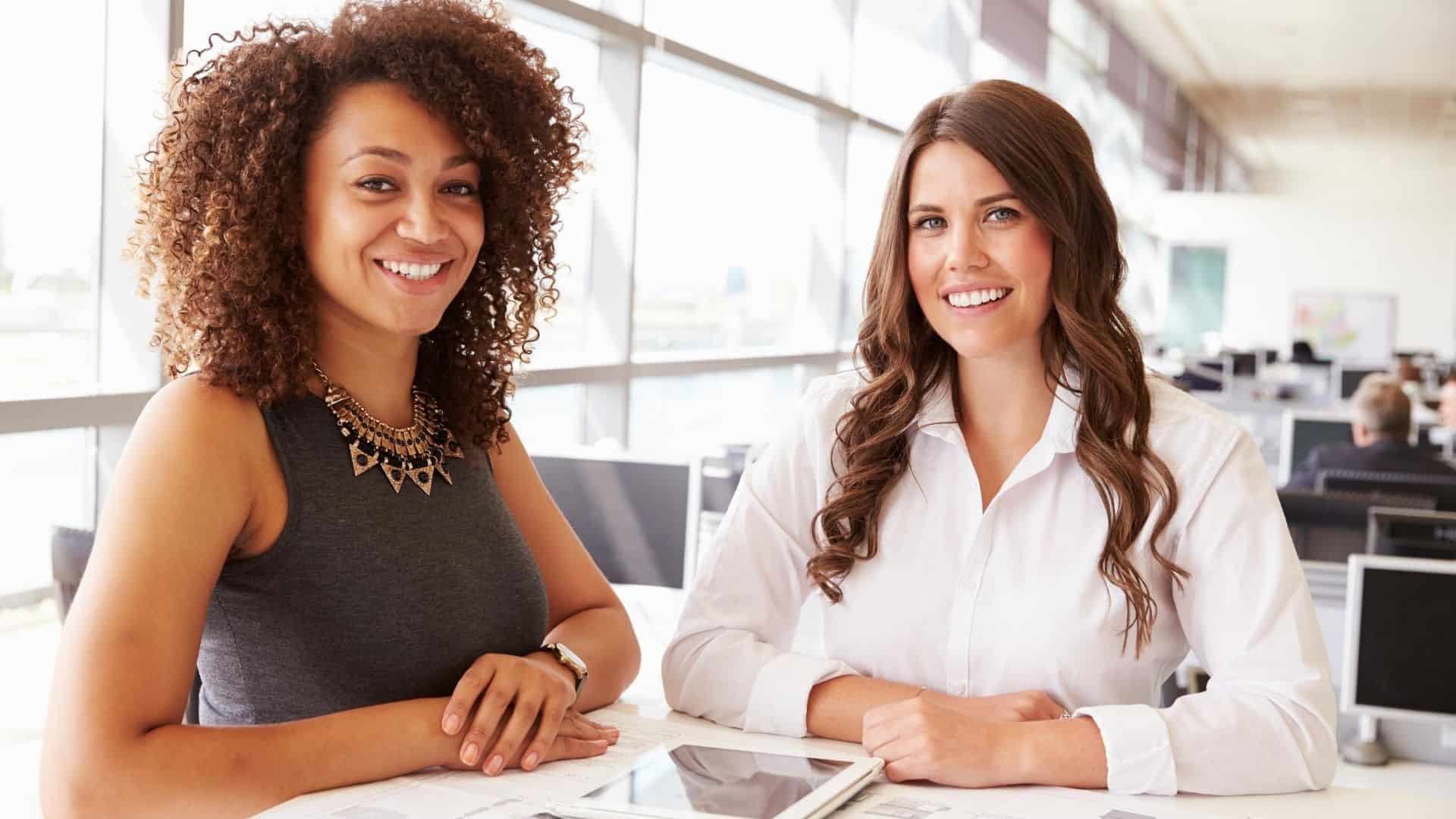 accountability buddy-two women working together