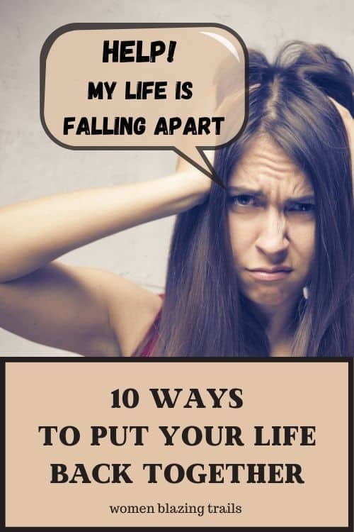 when your life falls apart pinterest image