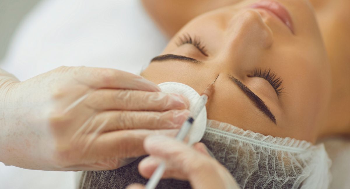 woman getting botox, is botox safe