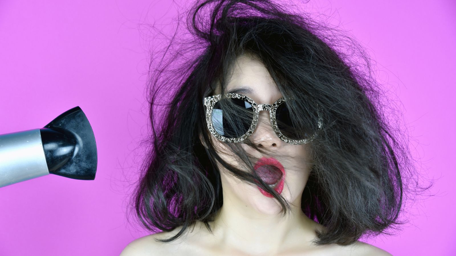 hair, blowdrying hair, heat styling tools