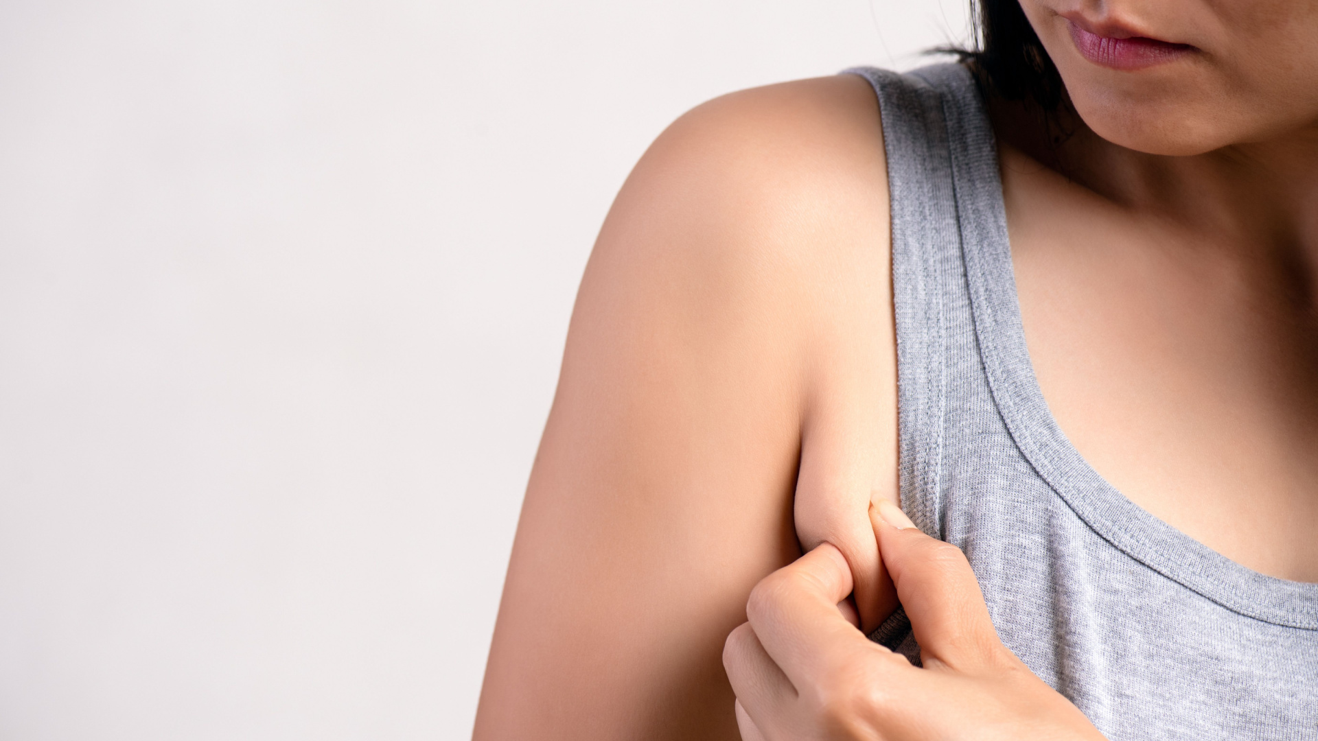 how to get rid of armpit fat