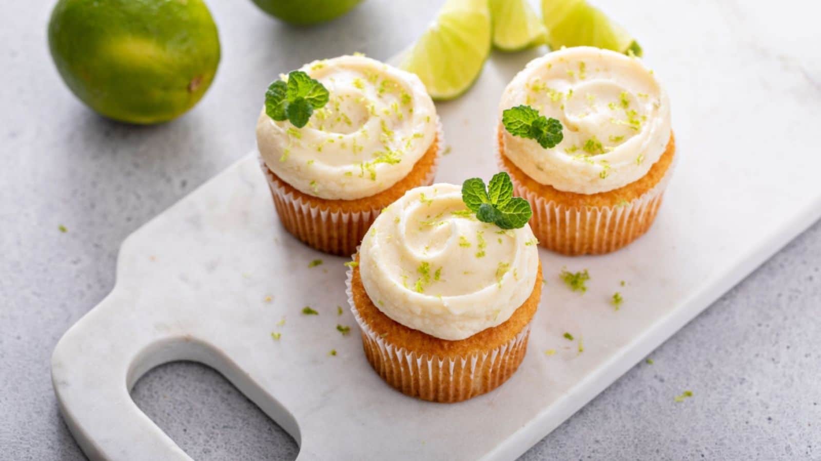coconut lime cupcakes