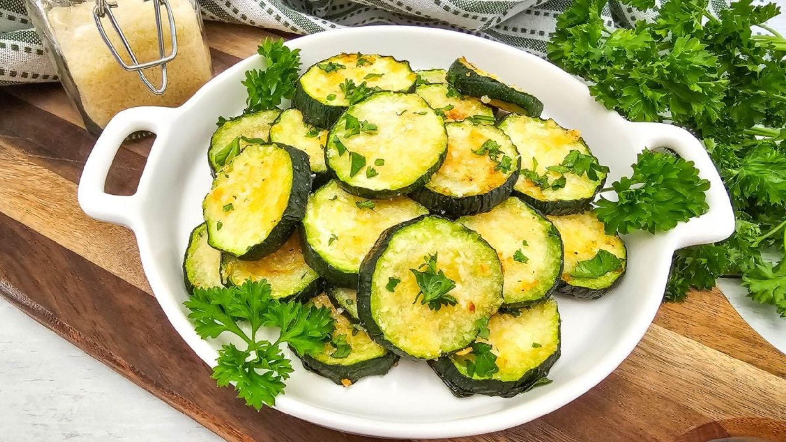 oven roasted zucchini