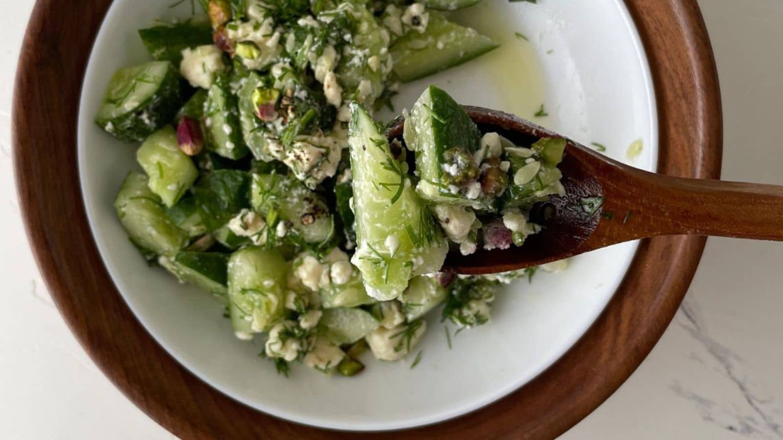smashed cucumber salad