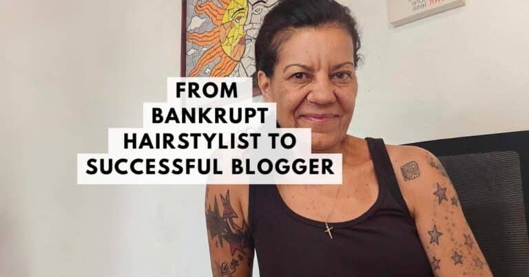 How a Bankrupt 52 Year Old Hairstylist Became a Successful Blogger