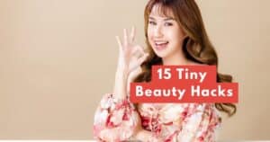 beauty hacks, beautiful woman smiling