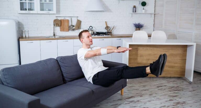 15 Simple Couch Exercises You Can Do While Bingeing Netflix