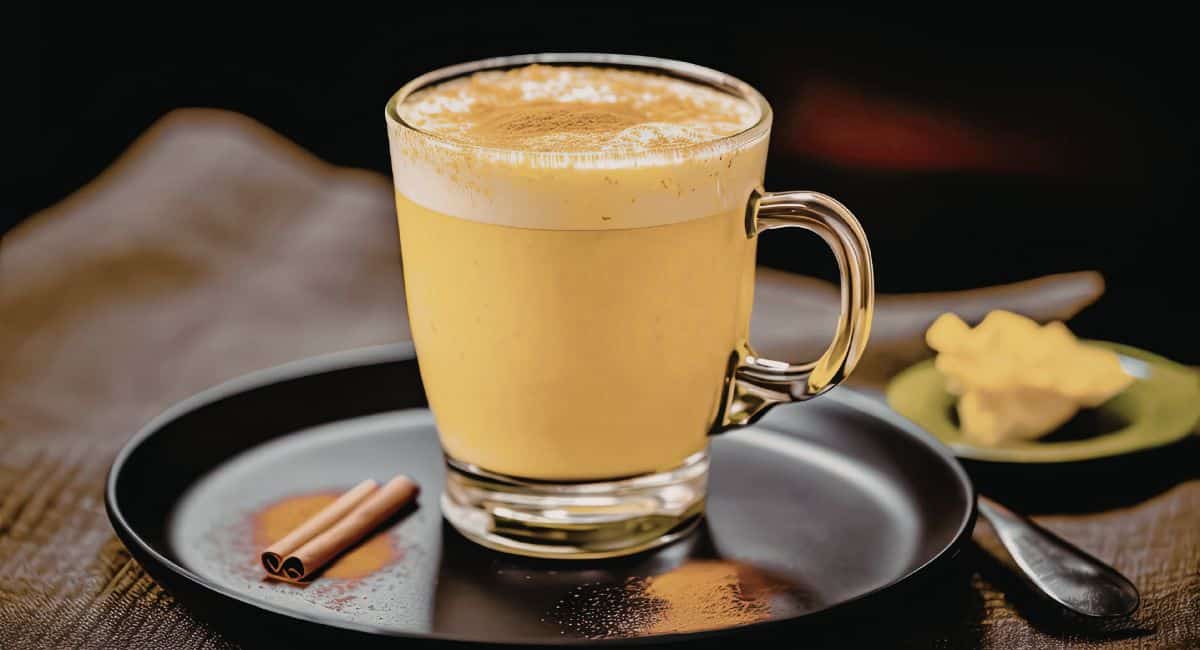 bedtime drinks turmeric latte