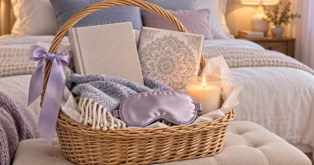 self care gift basket for women