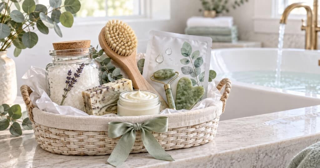 spa gift basket ideas
